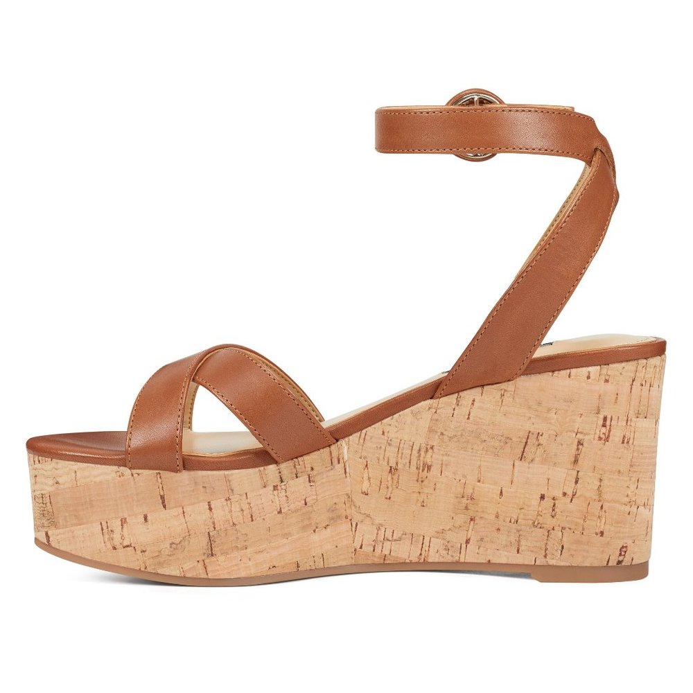 Nine West Janessa Ankle Strap Wedges - Picture 4 of 6